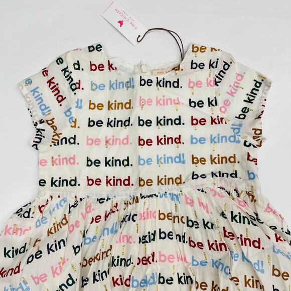 NWT Pink Chicken 4Y Be Kind Niley Dress - Picture 3 of 7
